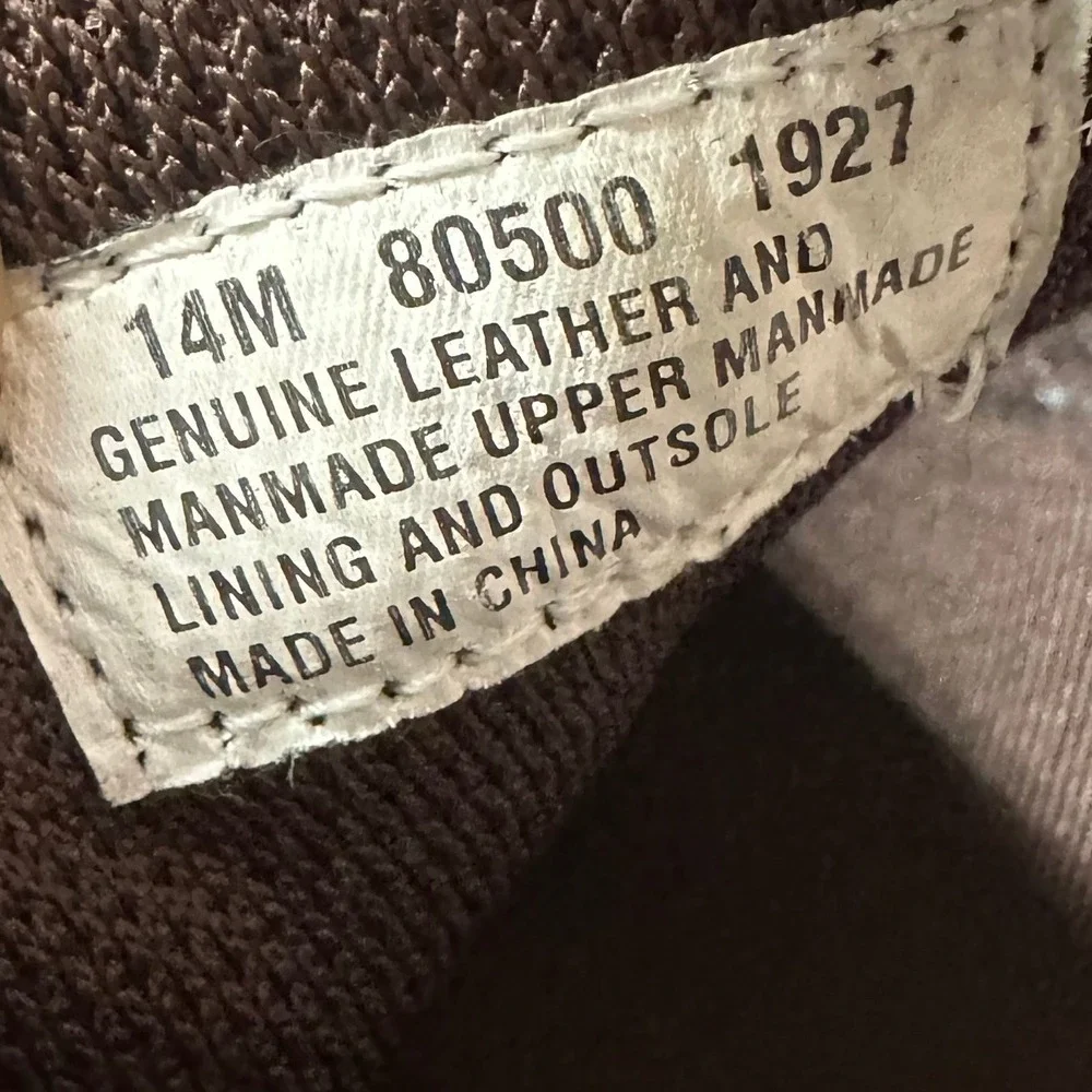 Timberland Oxfords Men's Size 14M Brown Lace Up Hiking Casual Work Leather 80500